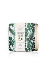 Scottish Fine Soaps Coconut & Lime Soap in a Tin Zeep 100 g