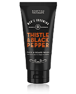 Scottish Fine Soaps Men's Grooming Thistle & Black Pepper Face & Beard Wash Gezichtsreiniging 150 ml