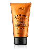 Scottish Fine Soaps Men's Grooming Thistle & Black Pepper Hand Cream Handcrème 150 ml