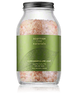 Scottish Fine Soaps Naturals Coriander & Lime Leaf Bath Salts Badproducten 500 g