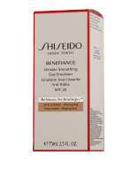 Shiseido Benefiance Wrinkle Smoothing Day Emulsion Classic SPF 20 Gezichtsemulsie 75 ml