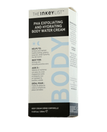 The Inkey List Body Care PHA Body Water Cream Lichaamscrème 150 ml