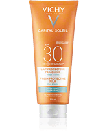 Vichy Capital Soleil Fresh Protective Milk Face & Body SPF 30 Gezichts- en bodylotion 300 ml