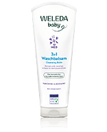 Weleda Baby Med 3in1 Baby Med 3in1 Wasbalsem Wit Mallow Reinigingscrème 200 ml