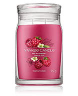 Yankee Candle Signature Red Raspberry Geurkaars