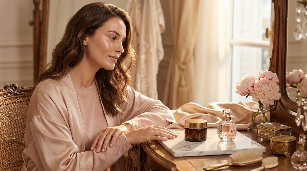 Hoe kan ik verzorgende, sterk terugvettende producten (bijv. rijke crèmes of oliën) gebruiken zonder dat mijn parfum te intens wordt?