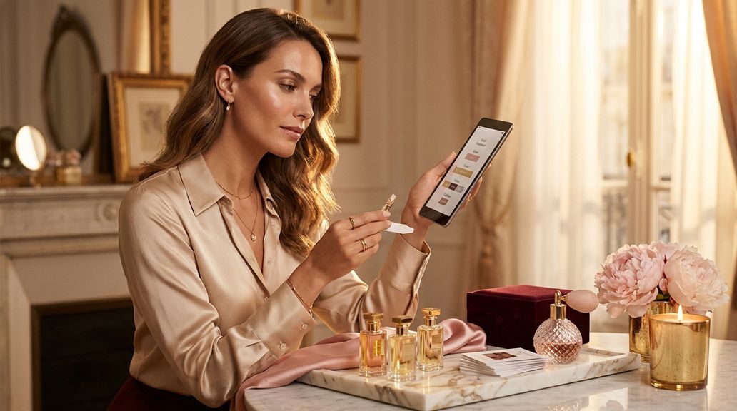 Hoe vind ik online een parfum zonder het vooraf te kunnen ruiken?
