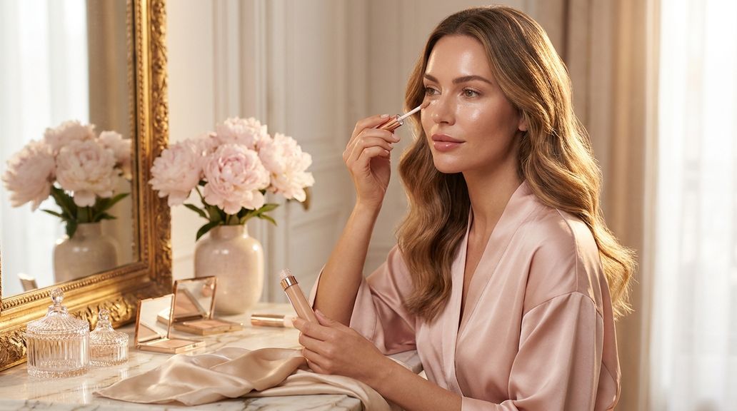 Hoe voorkom ik dat concealer zich ophoopt in fijne lijntjes onder de ogen?