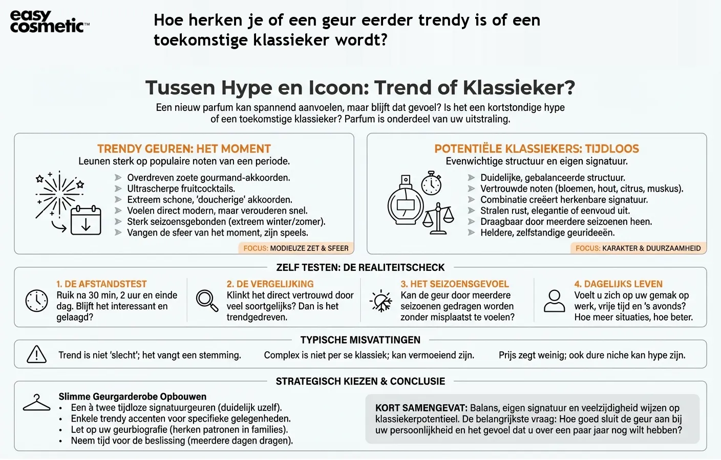 Hoe herken je of een geur eerder trendy is of een toekomstige klassieker wordt?