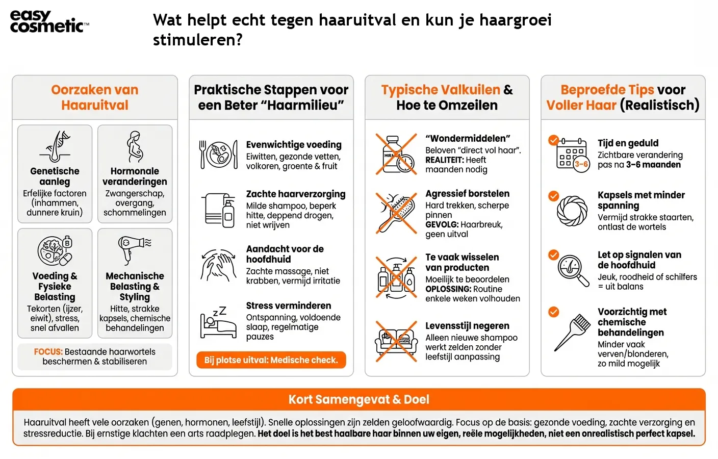 Wat helpt echt tegen haaruitval en kun je haargroei stimuleren?