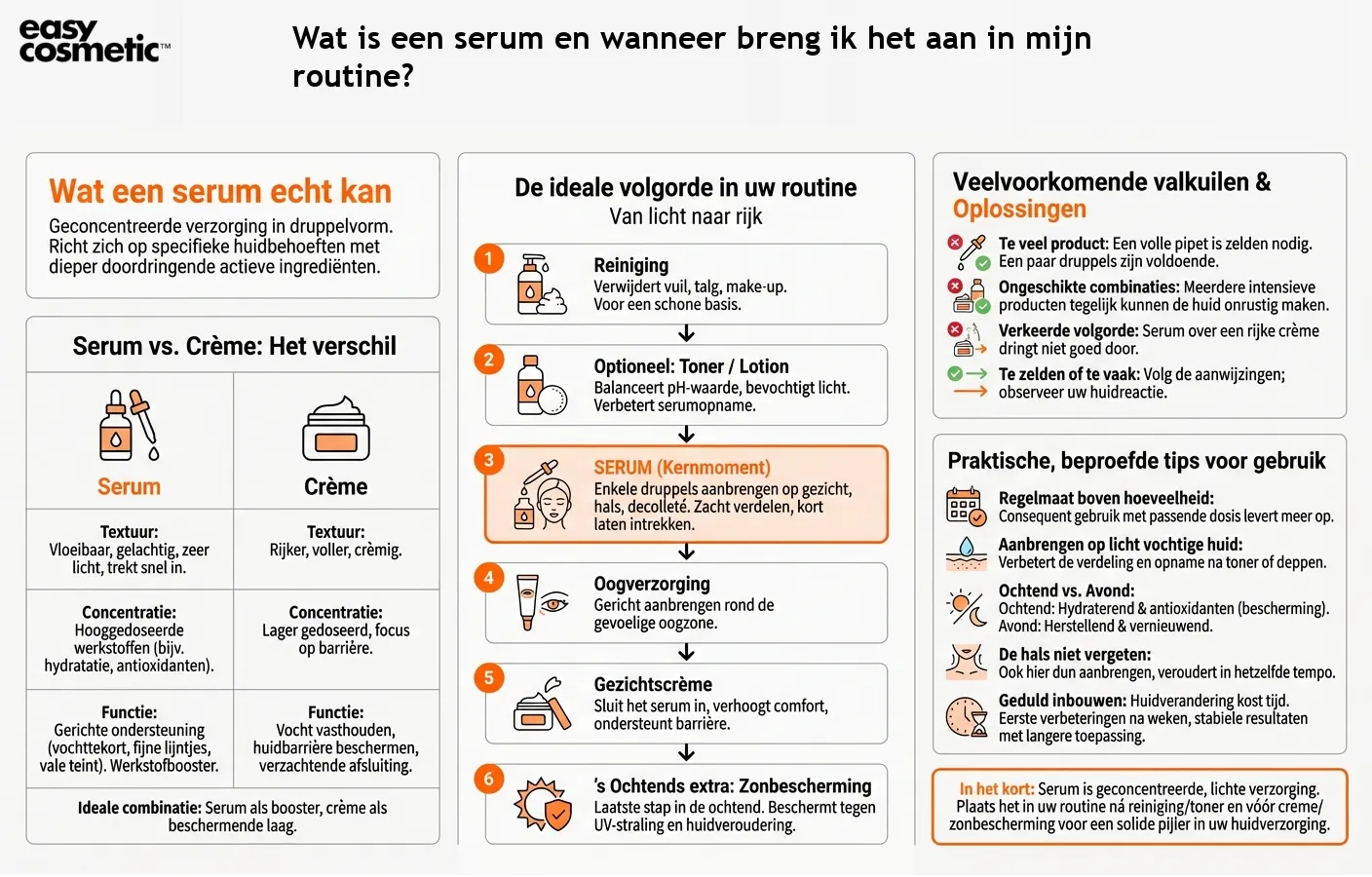Wat is een serum en wanneer breng ik het aan in mijn routine?